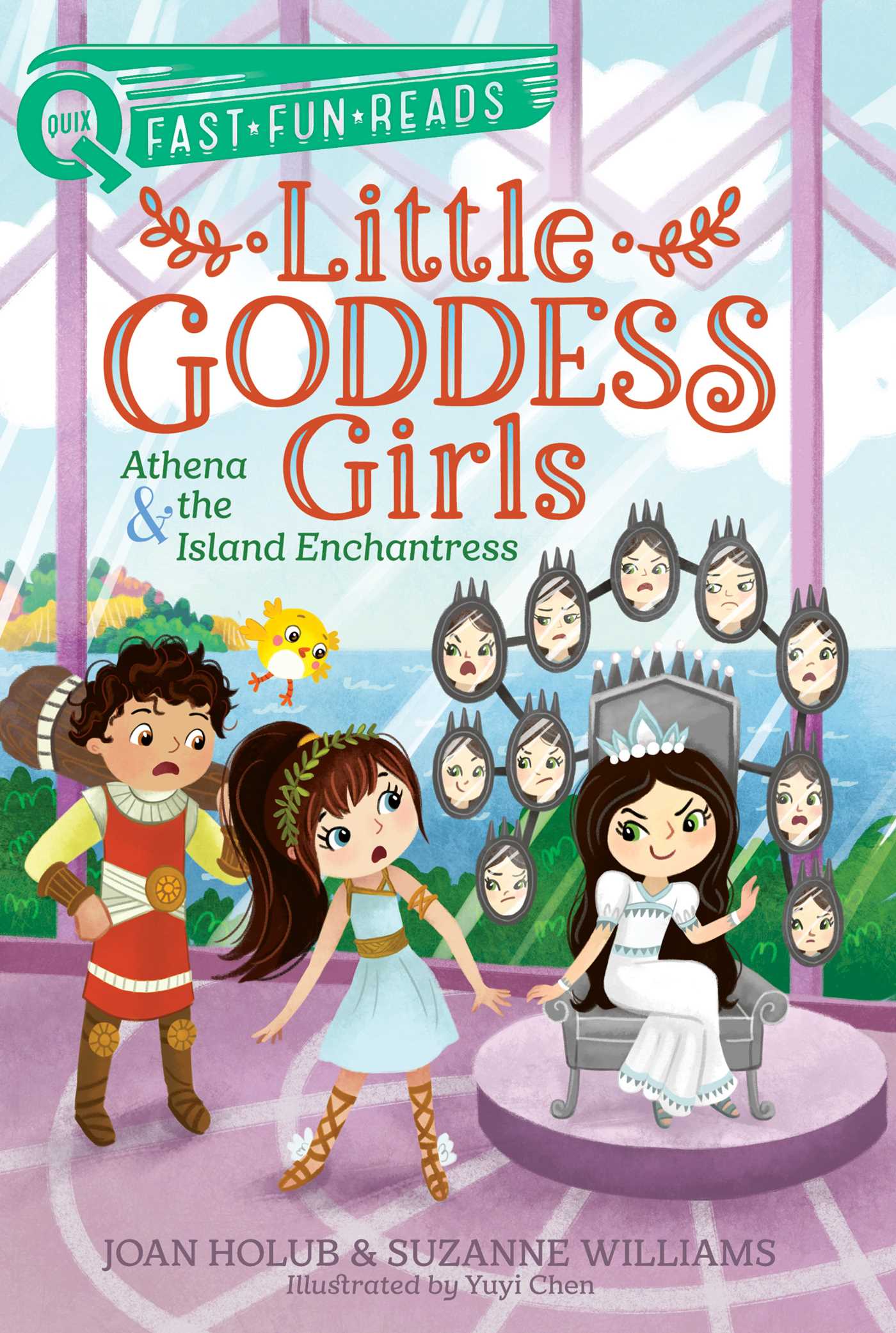 Athena & the Island Enchantress (Little Goddess Girls, #5)