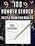 100 Number Search Puzzle Bo...
