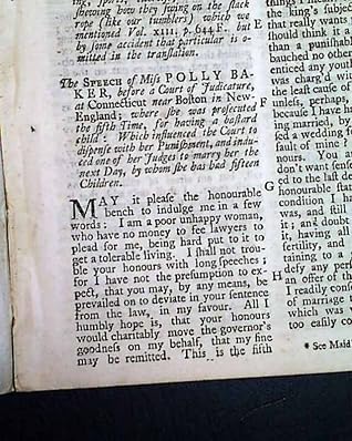 The Speech of Polly Baker