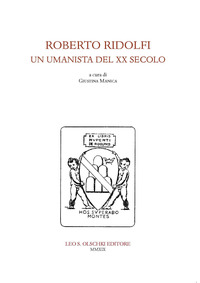 Roberto Ridolfi. Un umanista del XX secolo (Paperback)
