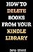 HOW TO DELETE BOOKS FROM YOUR KINDLE LIBRARY IN 5 SECONDS WIT... by Zero Stress