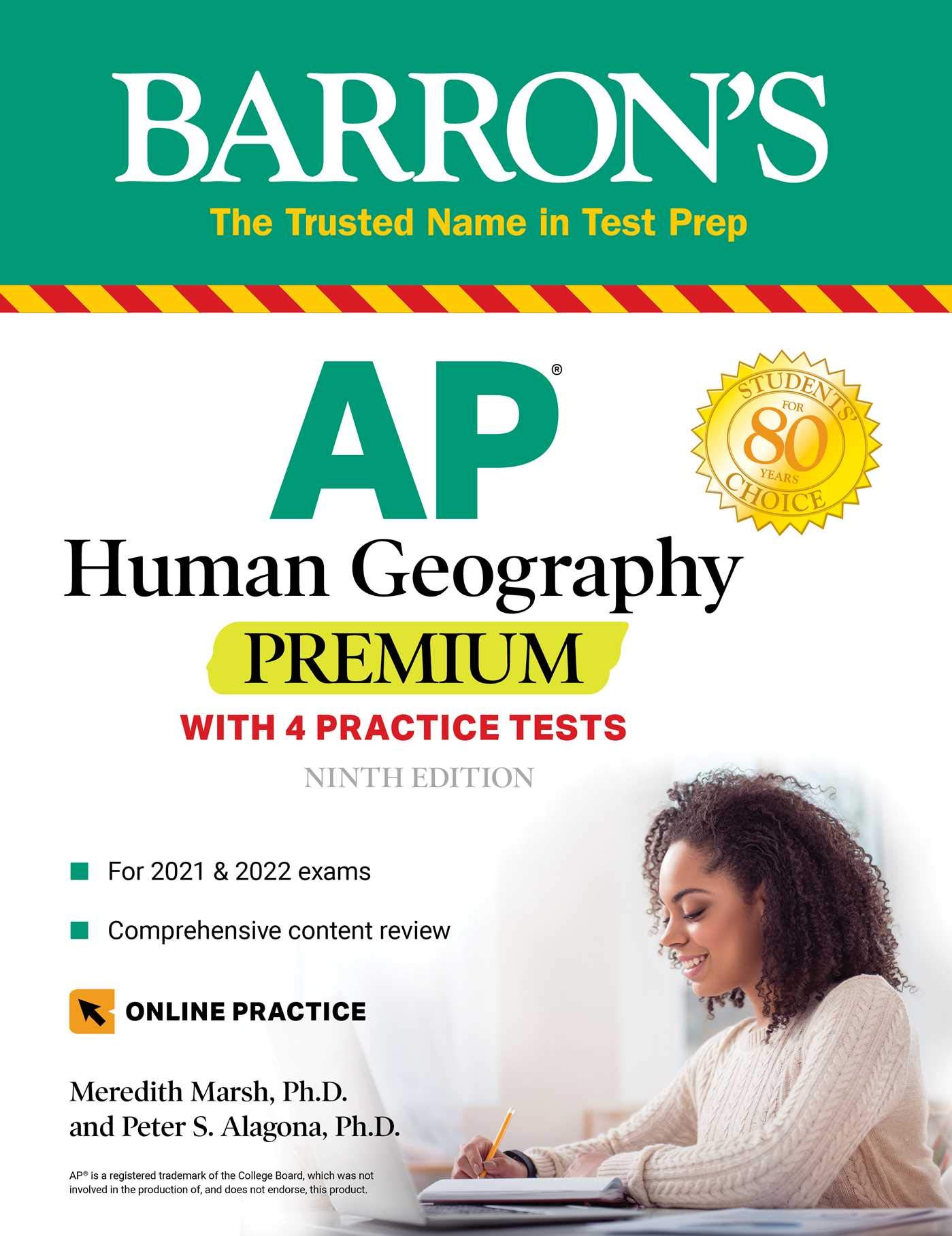 AP Human Geography Premium: With 4 Practice Tests