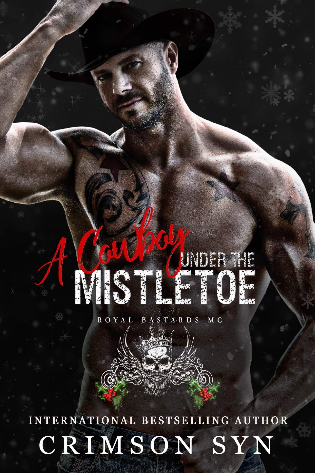 A Cowboy Under the Mistletoe (Royal Bastards MC: New Orleans, LA, #2.5; RBMC National Mother Chapter Prequel, #2)