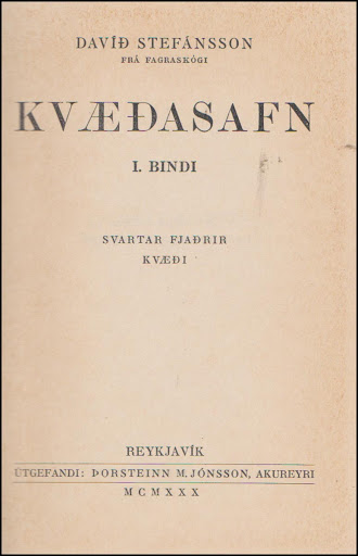 Kvæðasafn I