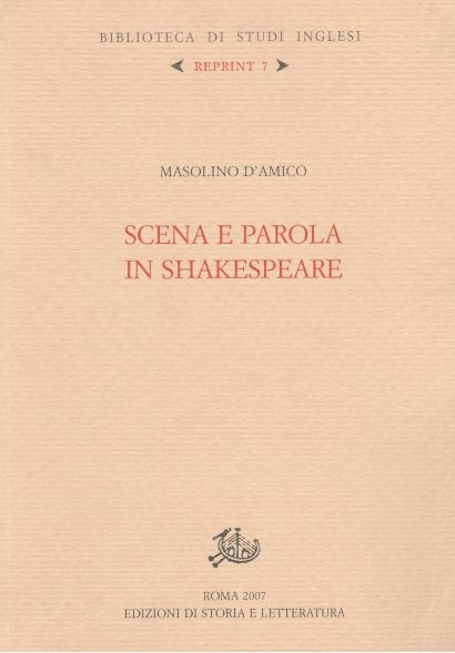 Scena e parola in Shakespeare