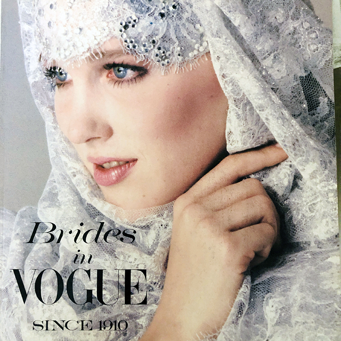 Brides in Vogue Since 1910 (Paperback)