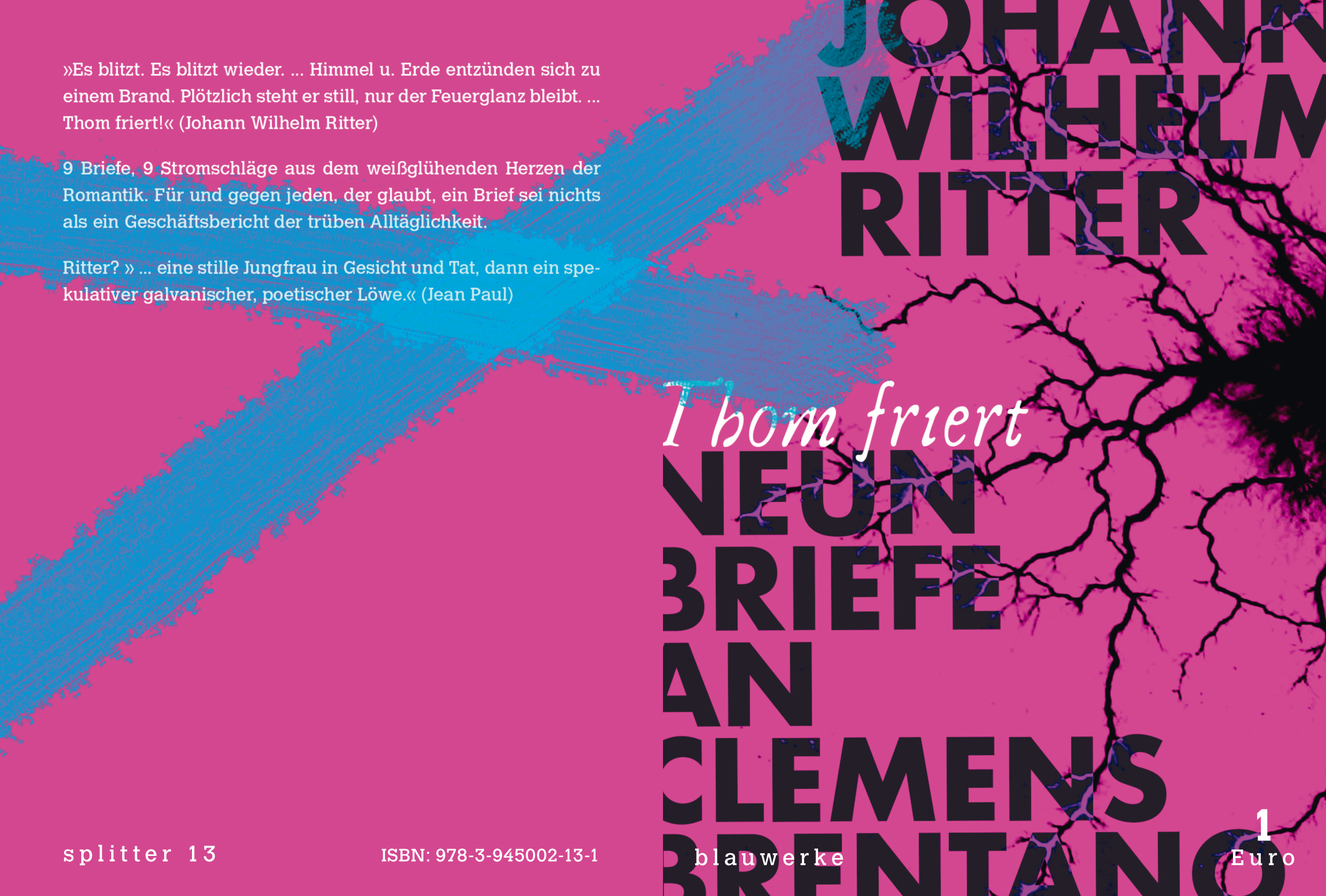 Johann Wilhelm Ritter. Neun Briefe an Clemens Brentano
