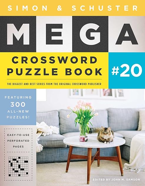 Simon & Schuster Mega Crossword Puzzle Book #20 (S&S Mega Crossword Puzzles)