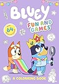Bluey: Fun and Games: A Colouring Book