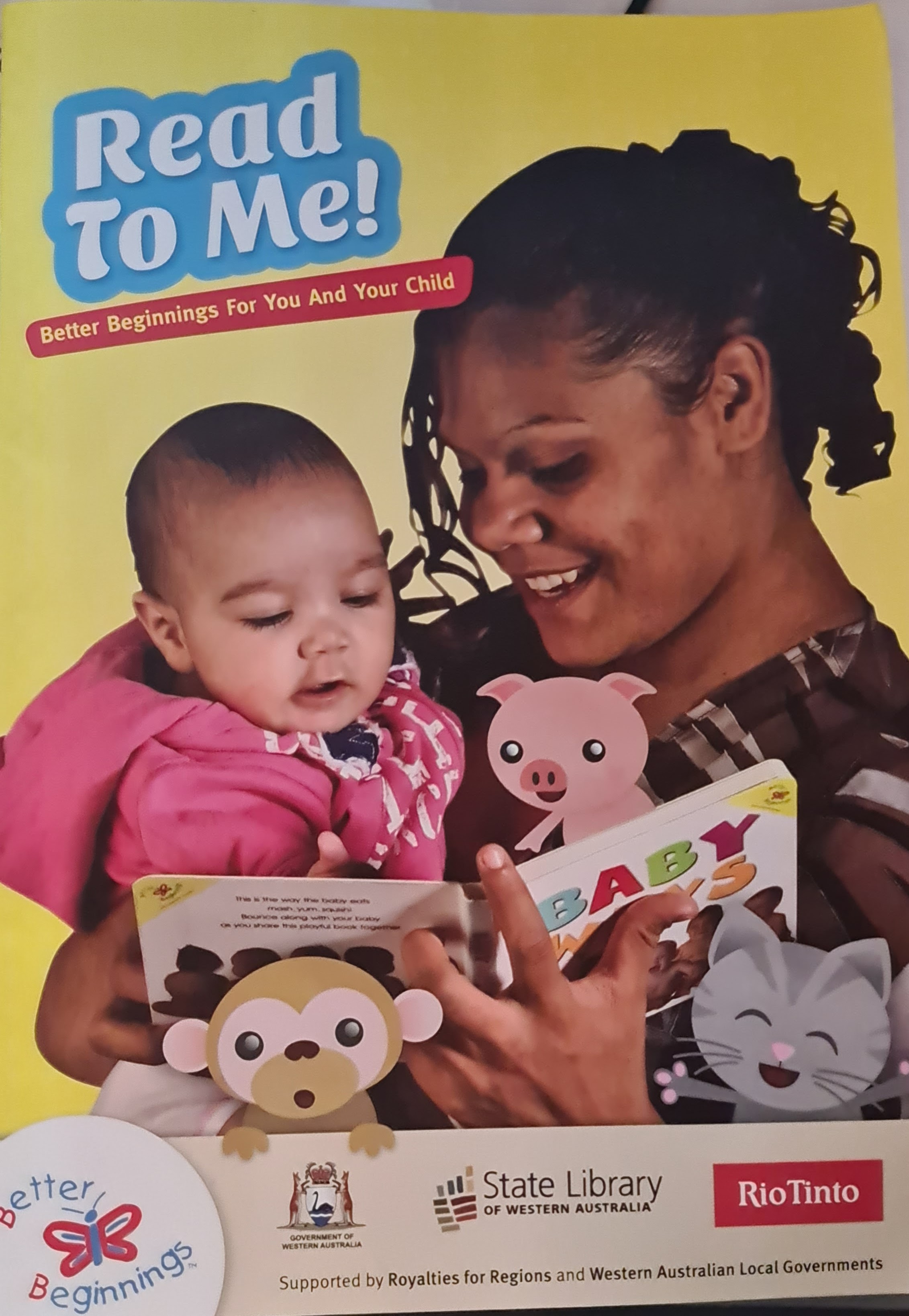 Read to Me! Better Beginnings for you and your child