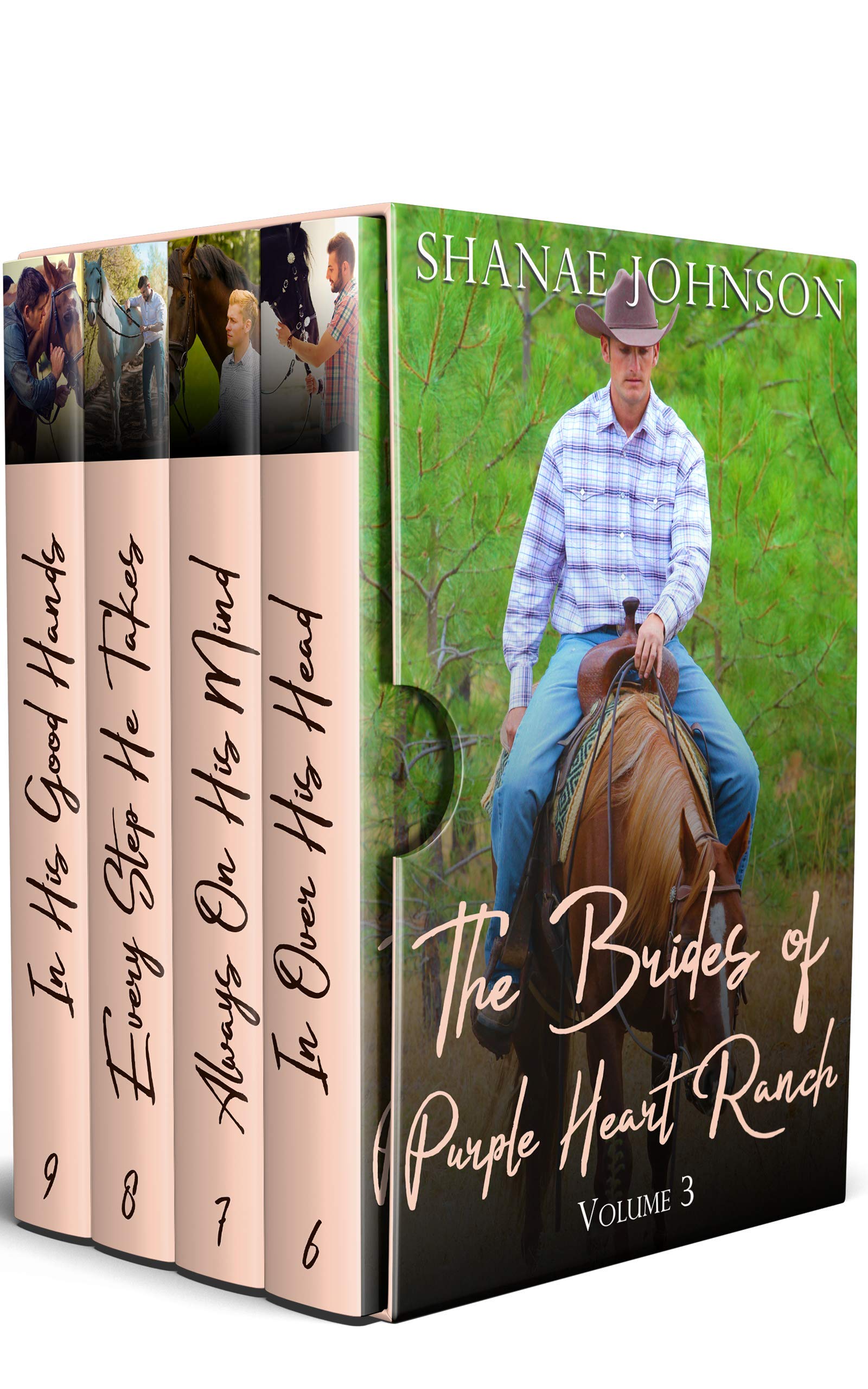 The Brides of Purple Heart Ranch Boxset Volume 3 (The Brides of Purple Heart Ranch #6-9)