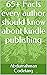 65+ Facts every author should know about kindle publishing