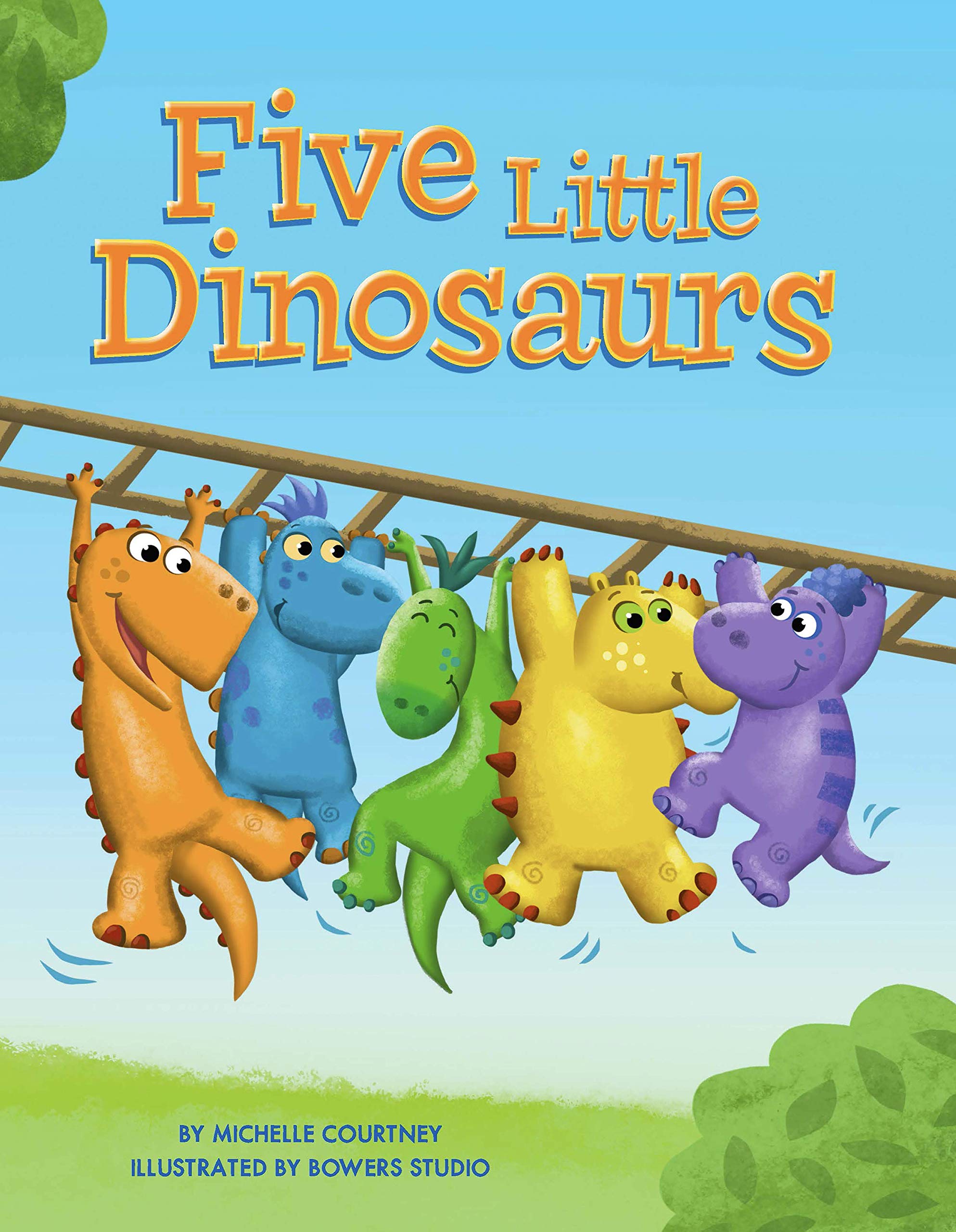 Five Little Dinosaurs (Board book)