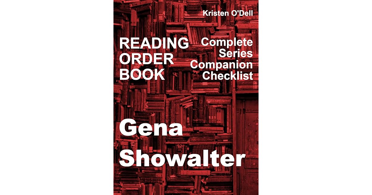Gena Showalter - Reading Order Book - Complete Series Companion ...