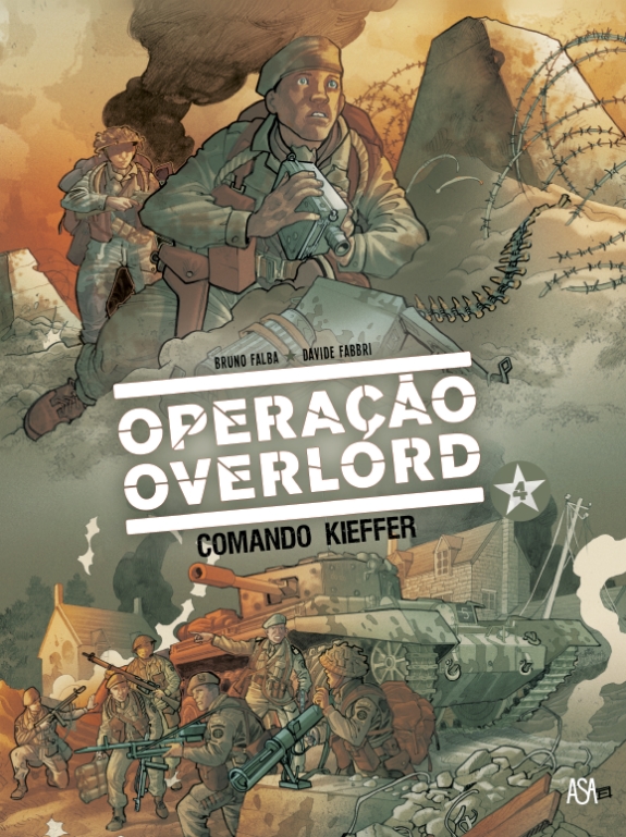 Portada de Comando Kieffer, de Bruno Falba