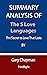 Summary Analysis Of The 5 Love Languages by PrintRight