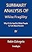 Summary Analysis Of White F...