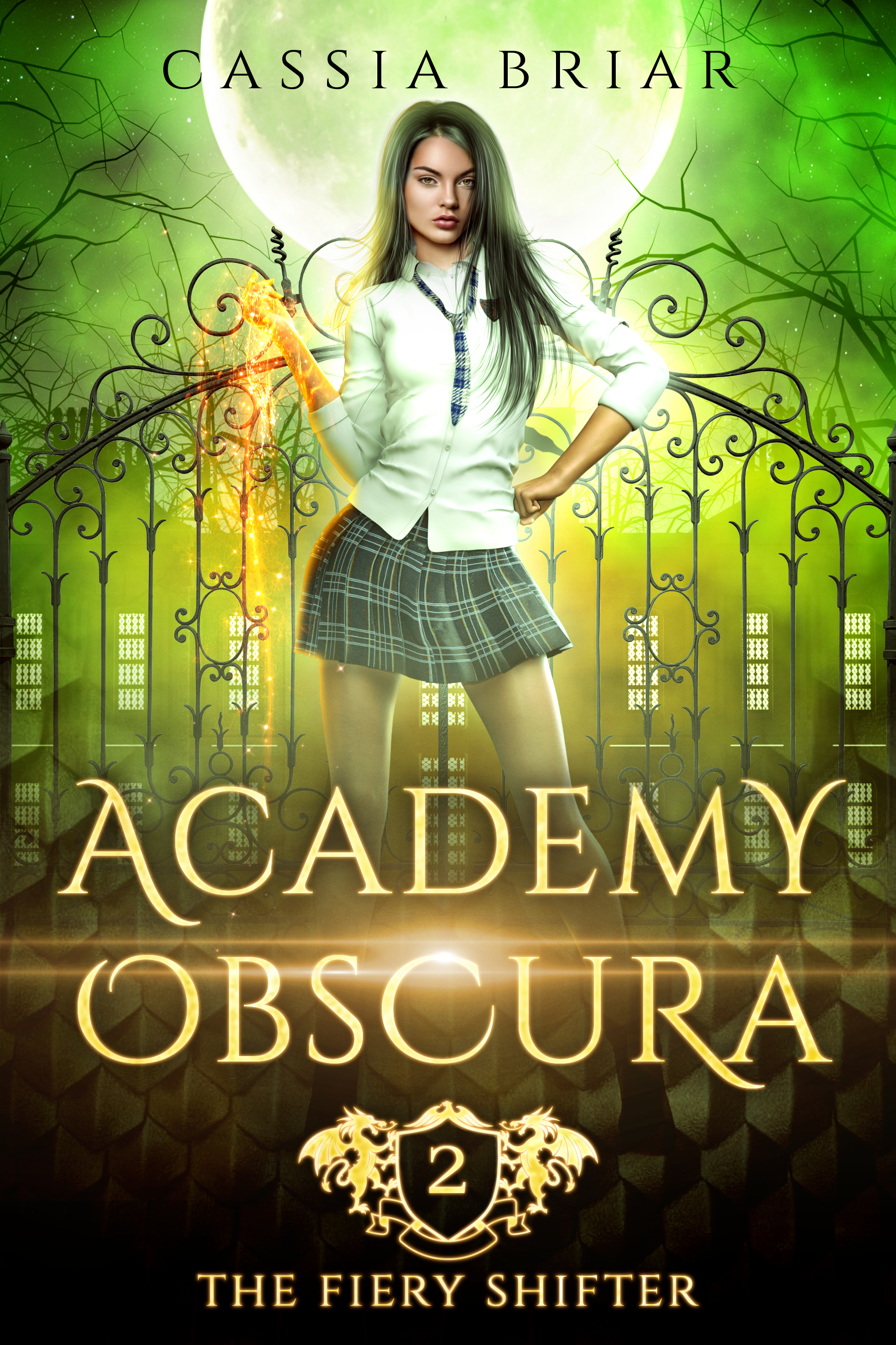 The Fiery Shifter (Academy Obscura #2)