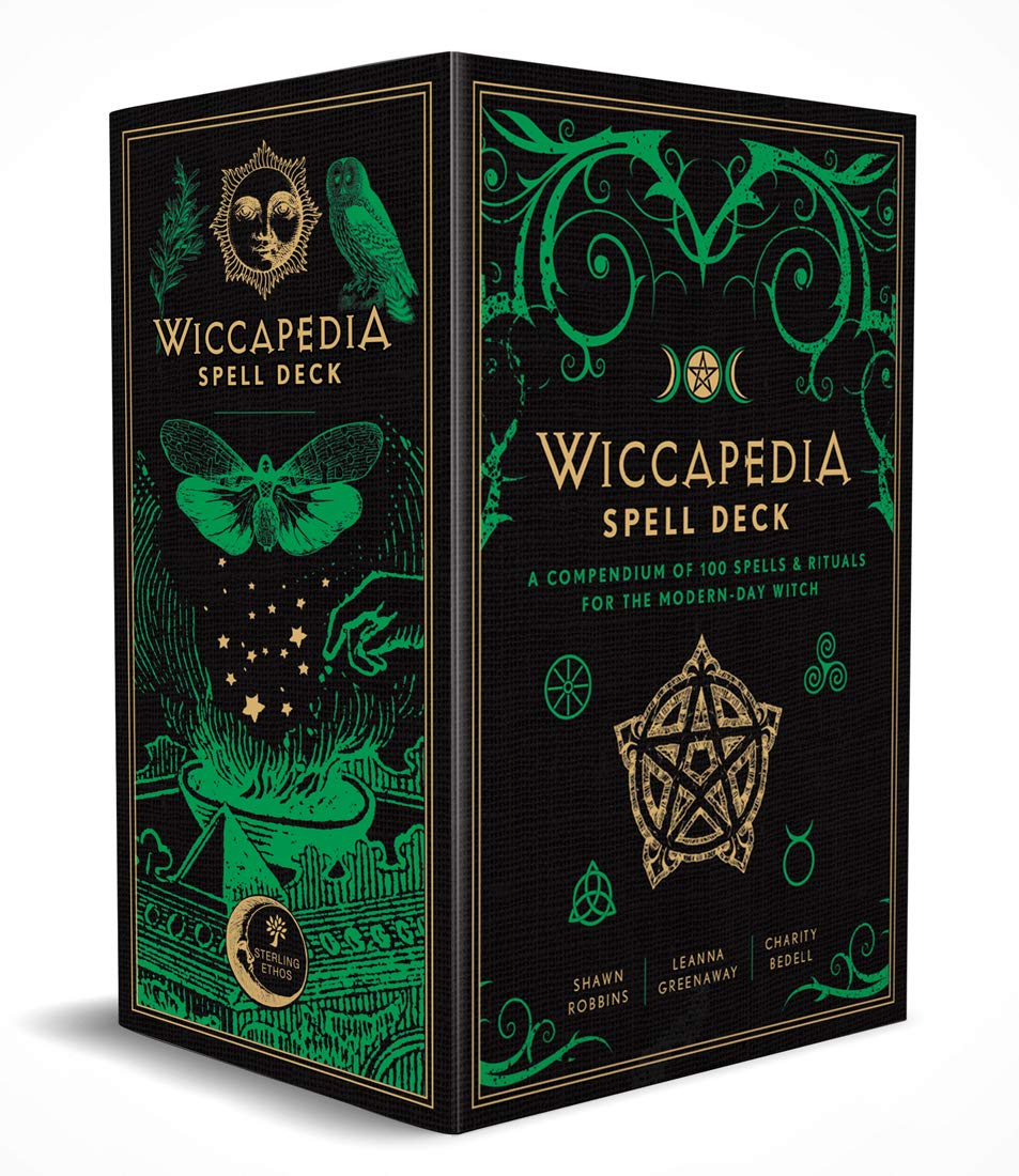 The Wiccapedia Spell Deck: A Compendium of 100 Spells & Rituals for the Modern-Day Witch (Hardcover)