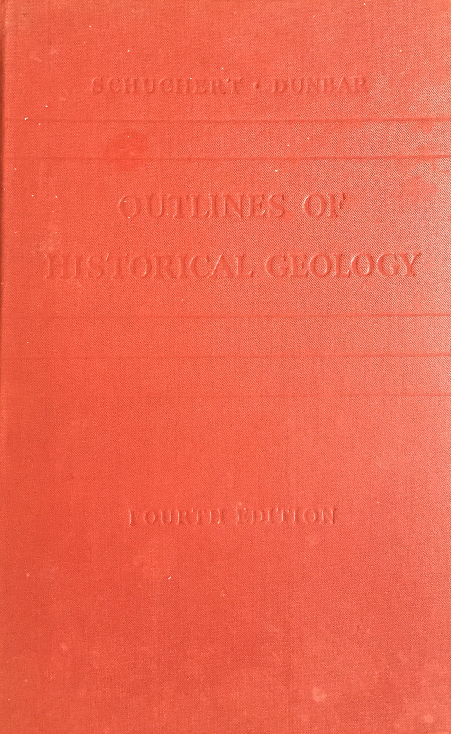 Outlines of Historical Geology (Hardcover)