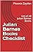 Julian Barnes Books Checklist: List of All Julian Barnes Books