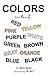The Colors from A to Z
