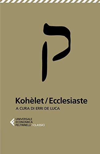 Kohèlet/Ecclesiaste (Italian Edition)