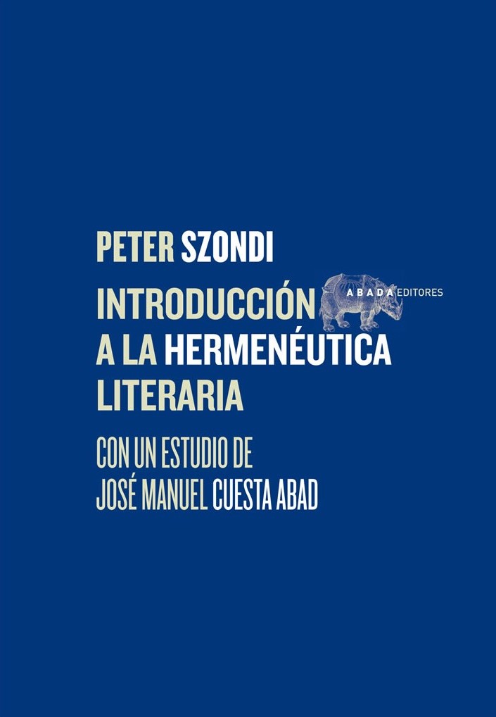 Introducción a la hermeneutica literaria (Paperback)