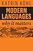 Modern Languages: Why It Matters