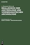 Reallexikon der Assyriologie und Vorderasiatischen Archaologie