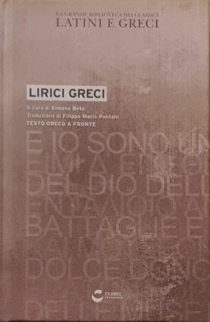 Lirici greci