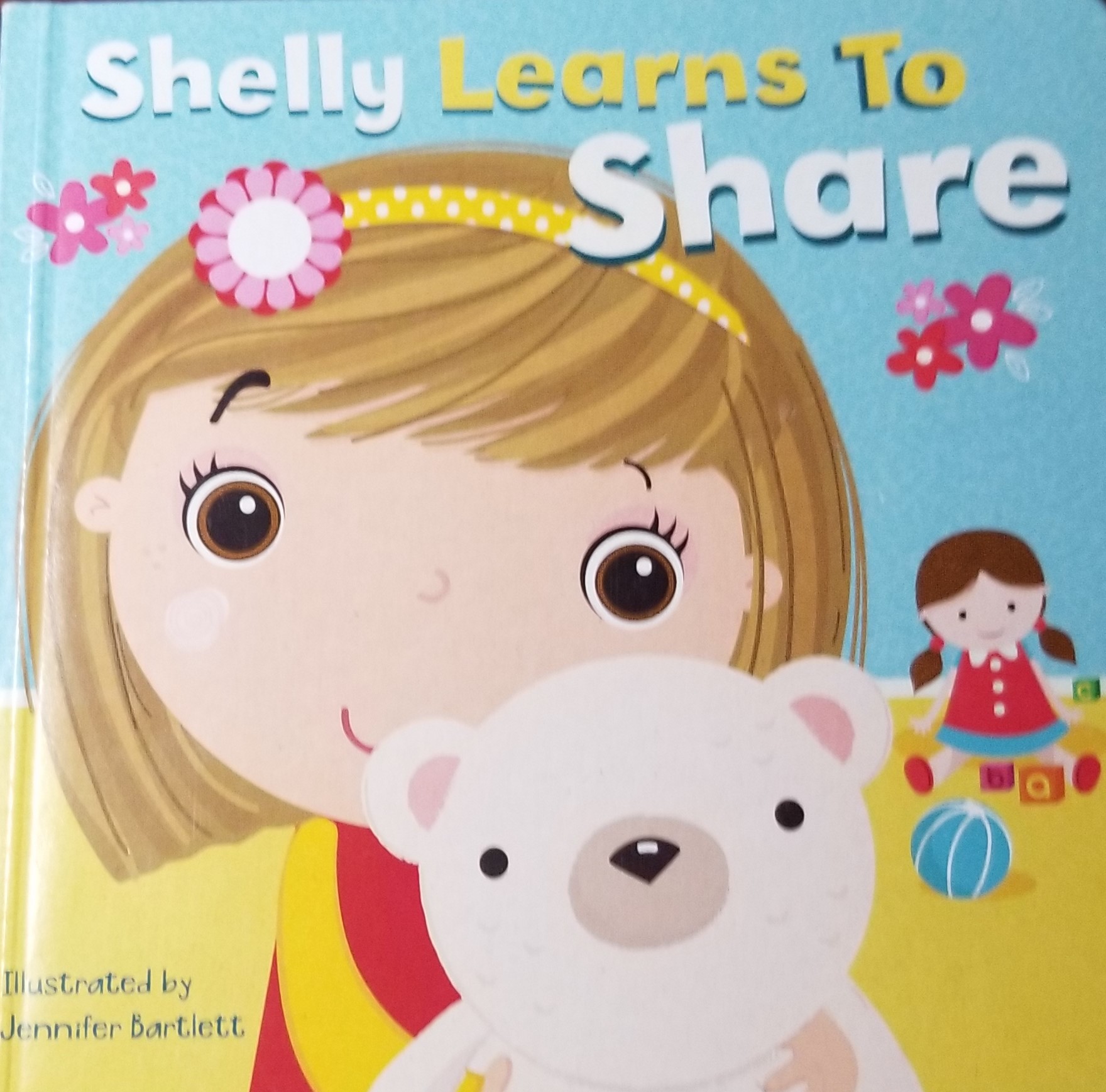 Shelly Learns to Share (Board book)