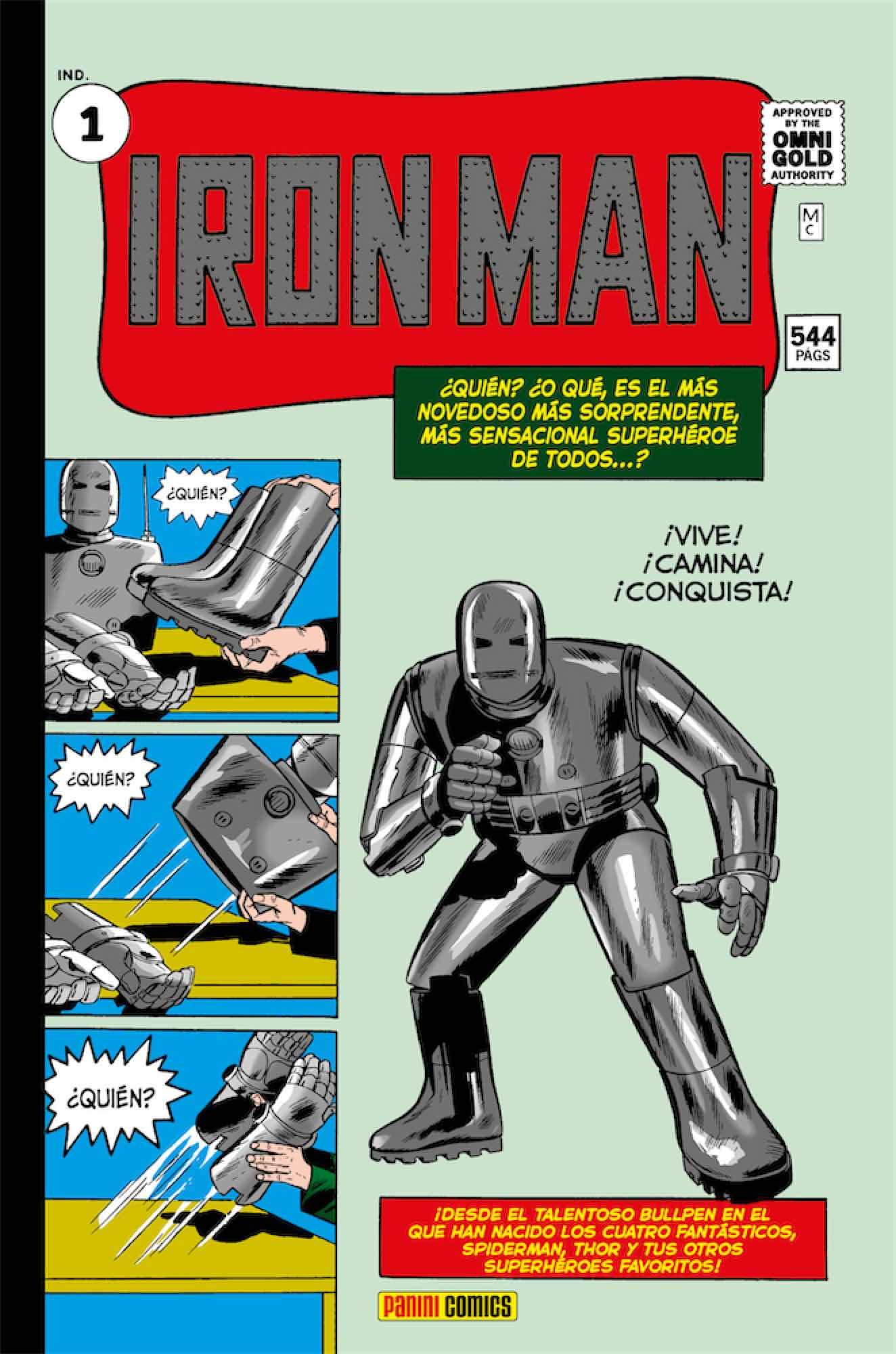 Iron Man Omnibus: Nace Iron Man (Marvel Omnigold: Iron Man, #1)