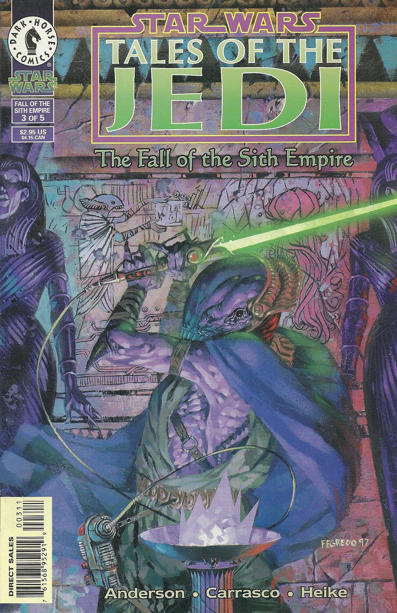 The Fall of the Sith Empire: First Encounter #3 of 5 (Star Wars: Tales of the Jedi, #2)