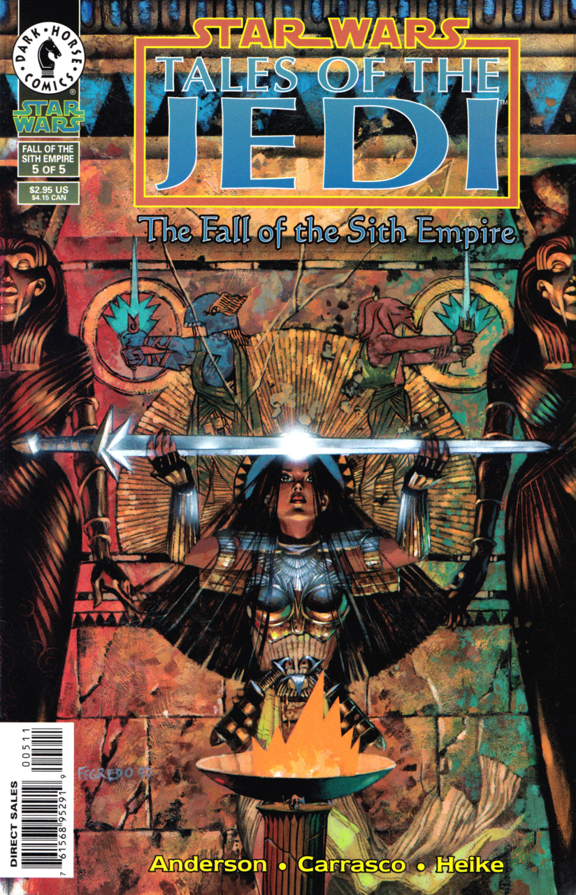 The Fall of the Sith Empire: End of an Empire #5 of 5 (Star Wars: Tales of the Jedi, #2)