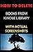 HOW TO DELETE BOOKS FROM KI...