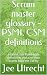 Scrum master glossary - PSM...