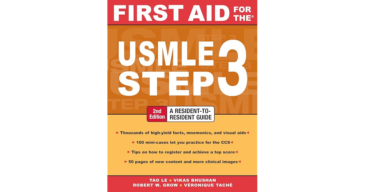First Aid for the USMLE Step 3 by Tao Le