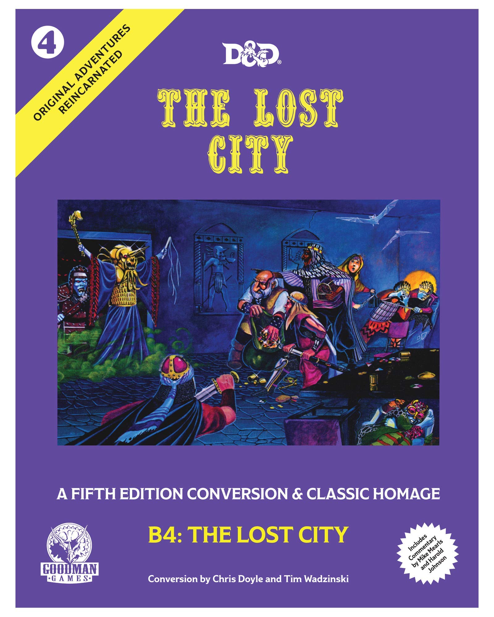 Original Adventures Reincarnated #4 - The Lost City (Hardcover)