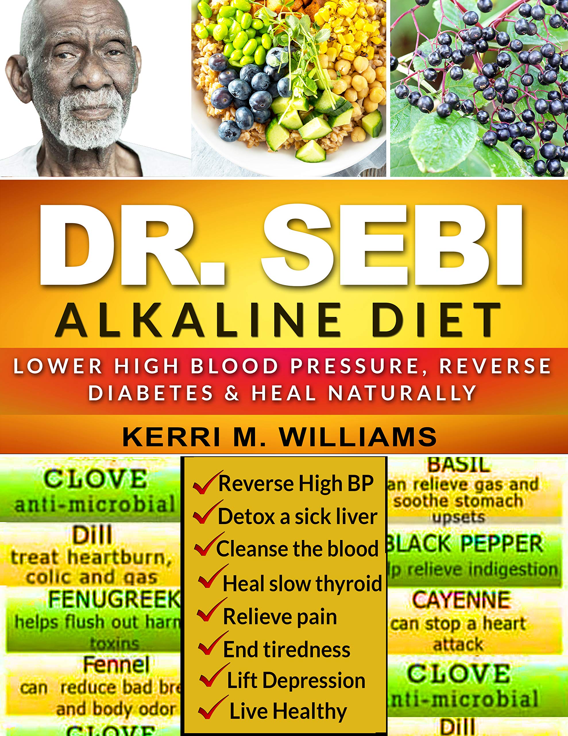 DR SEBI: A Time-Tested Approach to Lower High Blood Pressure, Reverse Diabetes and Heal Naturally Using Dr. Sebi Diet Methodology (Dr Sebi Books)