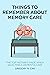 Things to Remember about Memory Care by Gregory Cini
