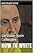 How to Write: Gertrude Stein Collection