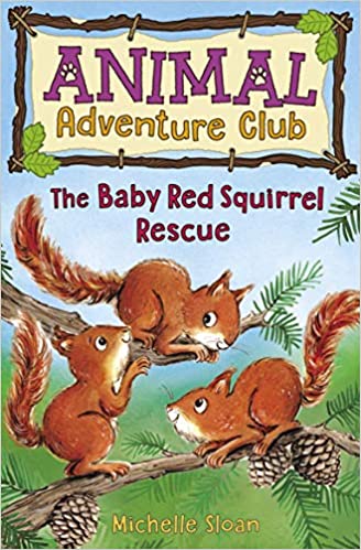 The Baby Red Squirrel Rescue (Animal Adventure Club, #3)