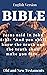Bible Old and New Testament...