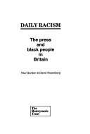 Daily racism: The press and Black people in Britain