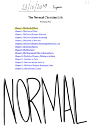 The Normal Christian Life PDF