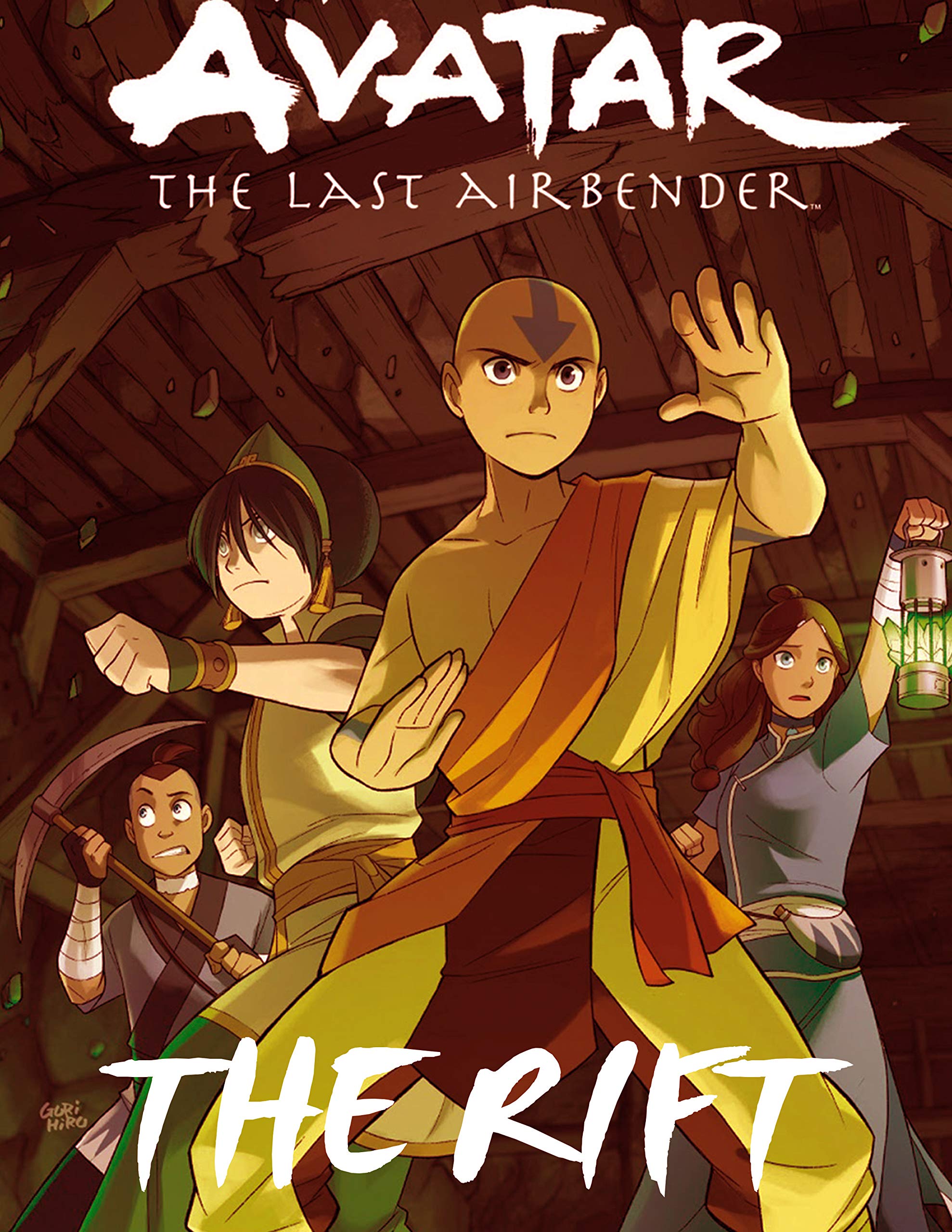 Avatar: The Last Airbender The Rift Comics Book Nickelodeon Avatar
