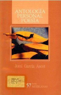 Antología personal. Poesía (Lecturas Mexicanas, 3a serie, #57)
