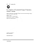 Investigation of Exoskeletal Engine Propulsion System Concept