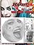 Harley Quinn Dots Lines Spirals by Coloring Book